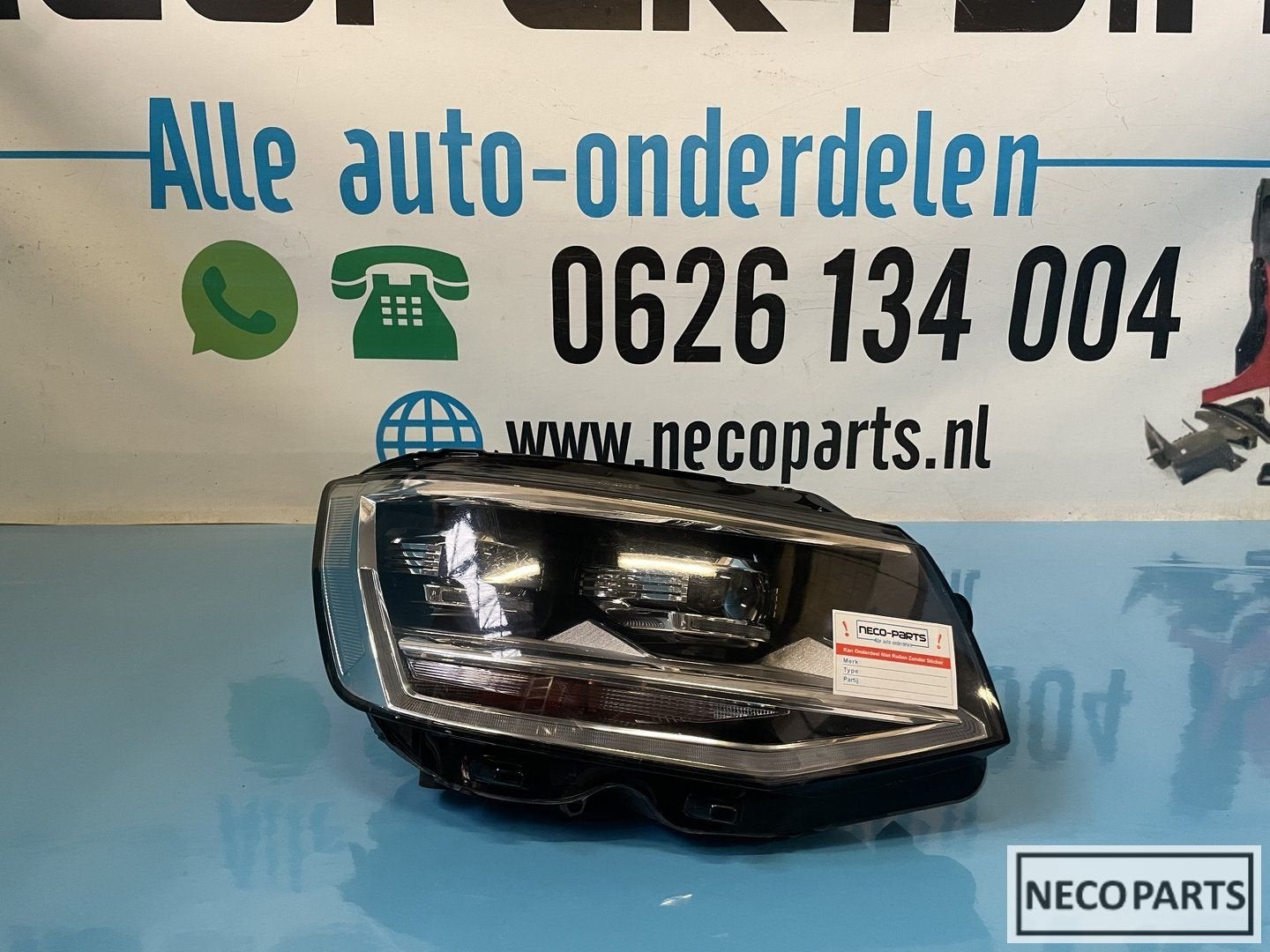 VW T6 TRANSPORTER FULL LED KOPLAMP ALLES LEVERBAAR !!!, Auto-onderdelen, Verlichting, Gebruikt, -, Volkswagen, -