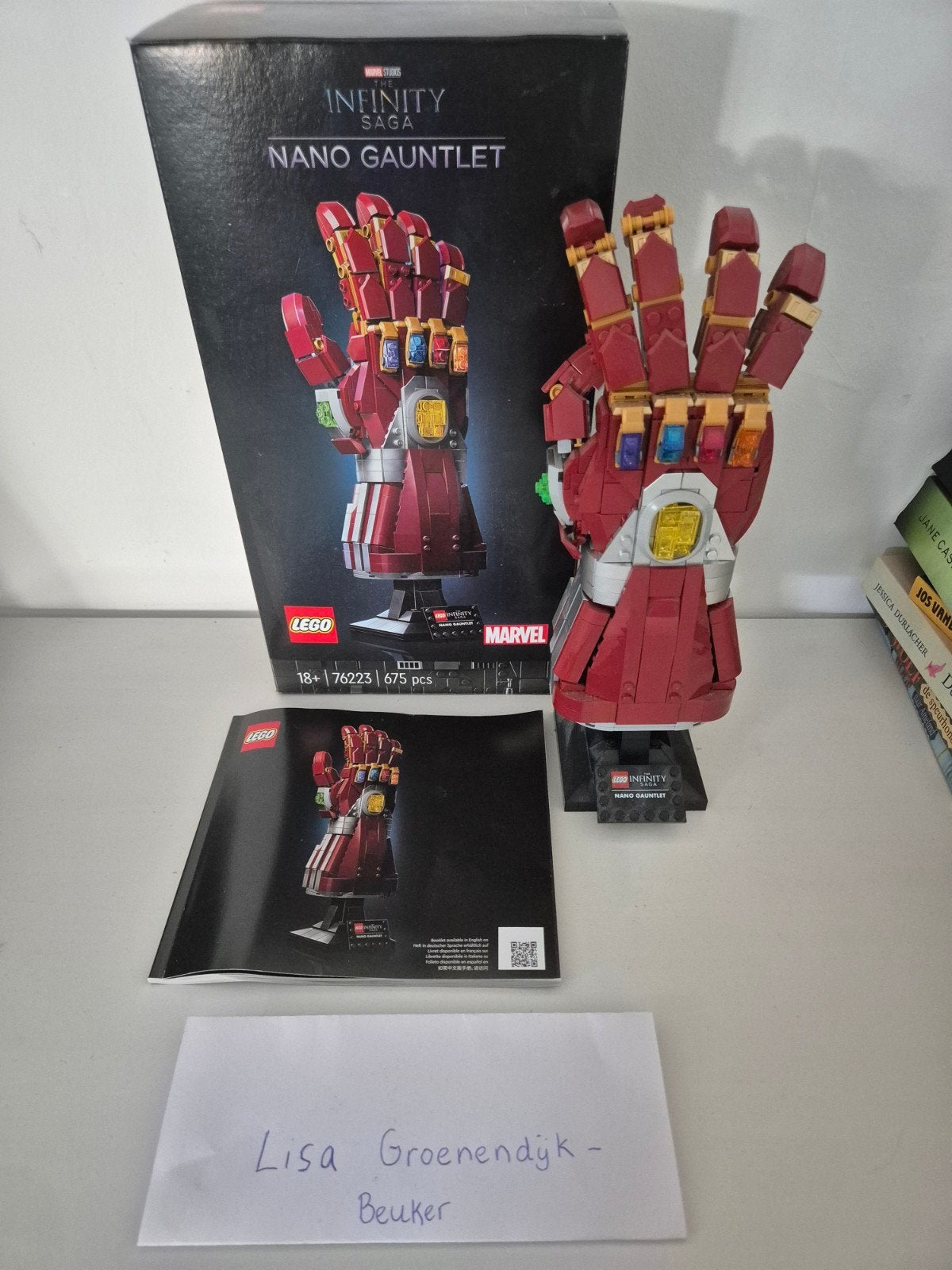 Lego set 76233 marvel nano gauntlet, Marvel, Lego, Compleet, Ophalen of Verzenden