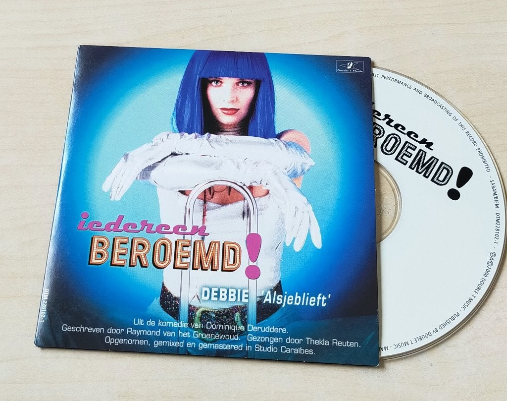 Debbie - Alsjeblieft CD Single Raymond van 't Groenewoud 2tr, Ophalen of Verzenden, Gebruikt, Pop