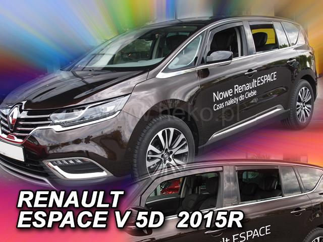 Renault Espace zijwindschermen raamspoilers fenders visors, Ophalen of Verzenden, Nieuw