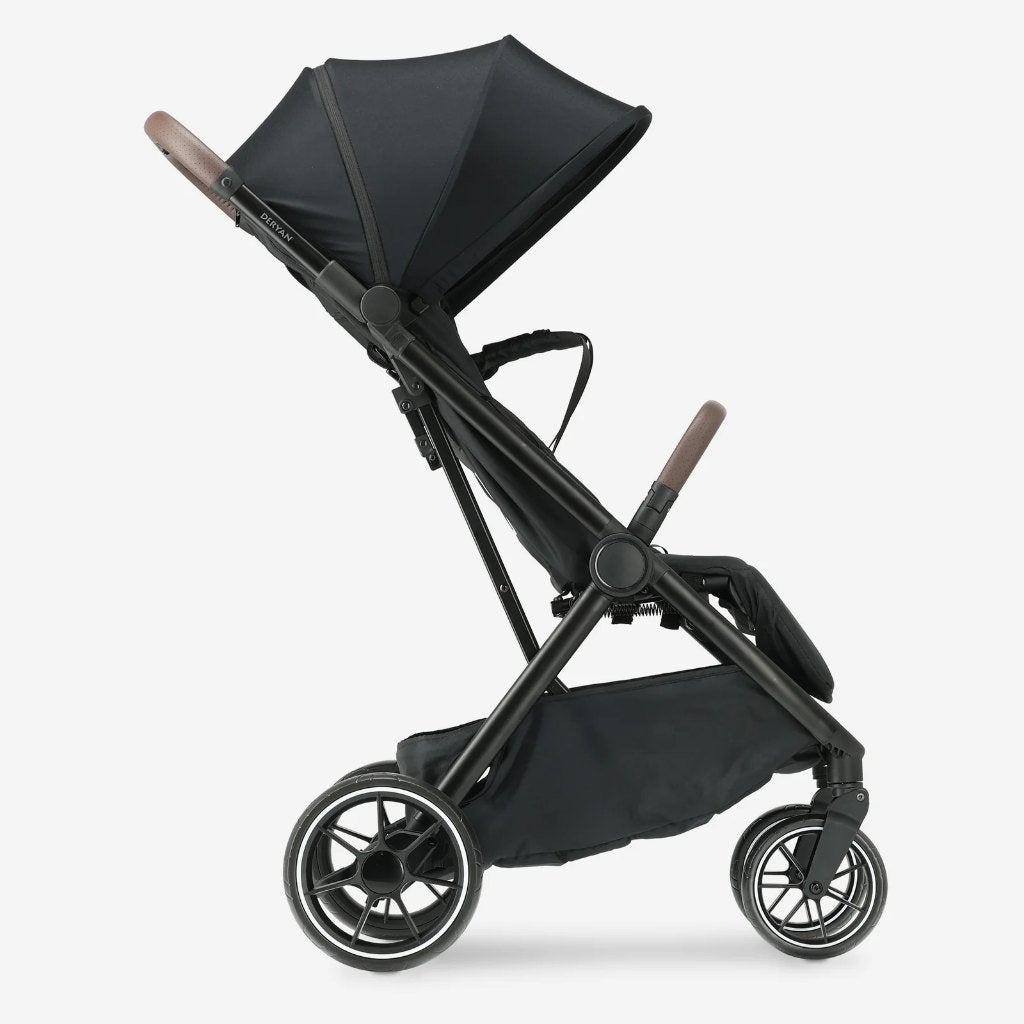 Deryan Rolo XL Buggy - Lichtgewicht  Inklapbaar - Zwart, Kinderen en Baby's, Buggy's, Ophalen of Verzenden, Nieuw, Overige merken