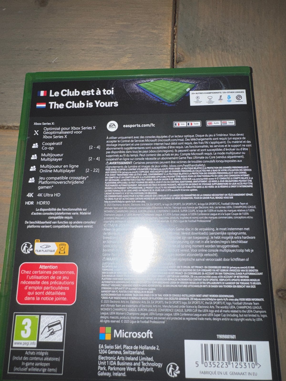 Foto 2 van FC26 Xbox Series X -