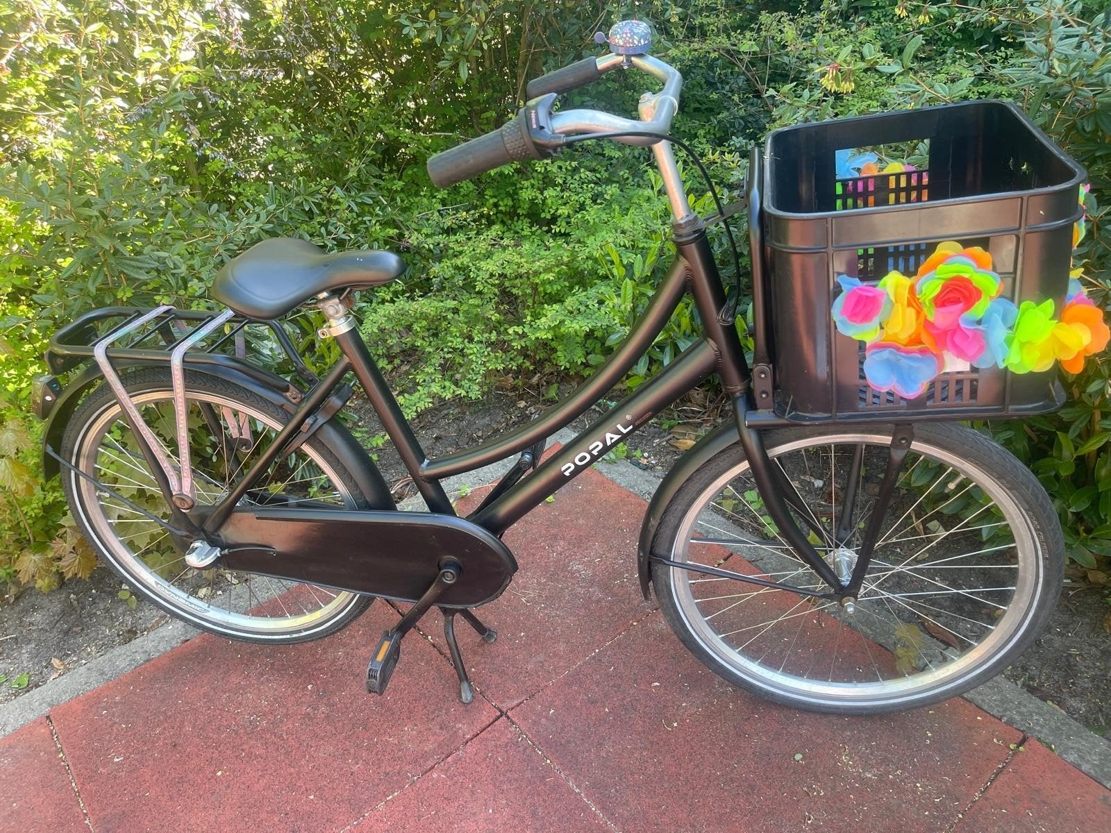hele mooie popal Transport meisjes fiets te Koop, Terugtraprem, 24 inch, Versnellingen, Ophalen of Verzenden