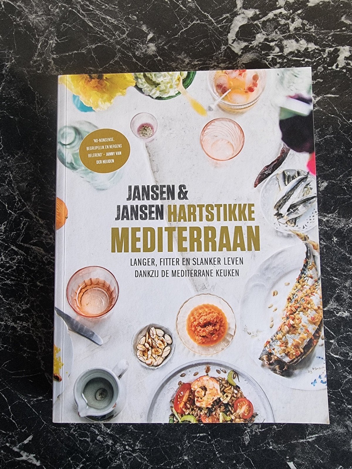 Hartstikke Mediterraan Jansen & Jansen, Boeken, Italië, Gezond koken, Ophalen of Verzenden, Zo goed als nieuw