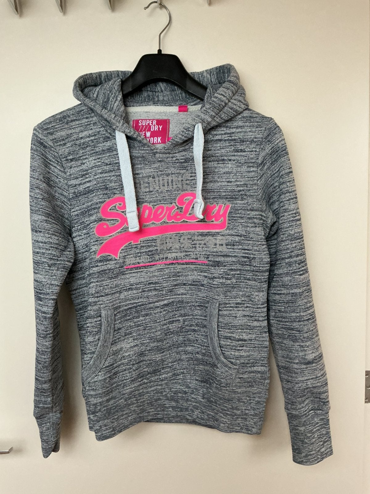 Superdry Hoody maat XS, Ophalen, Zo goed als nieuw, Maat 34 (XS) of kleiner, Blauw
