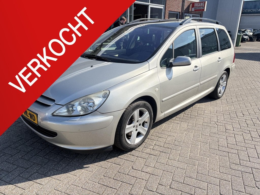 Peugeot 307 SW 1.6 16V Pack, Parkeersensor, Stof, Gebruikt, 4 cilinders