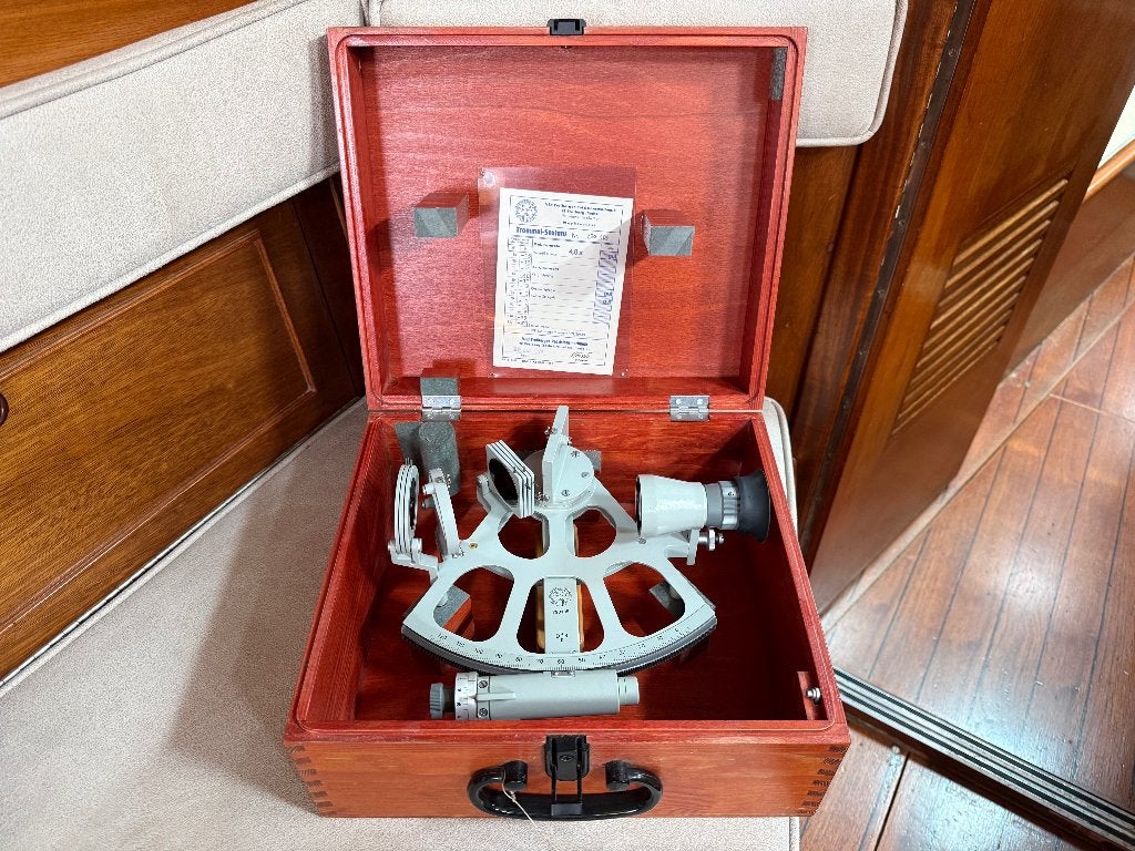 Freiberger trommel sextant en Walker's Knotmaster Log, Ophalen, Zo goed als nieuw, Overige typen