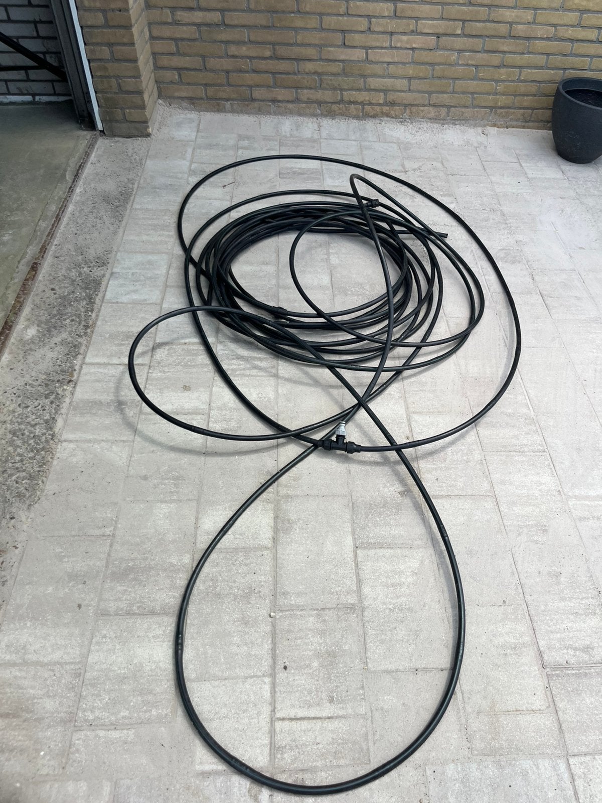 Druppelslang, Ophalen, Zo goed als nieuw