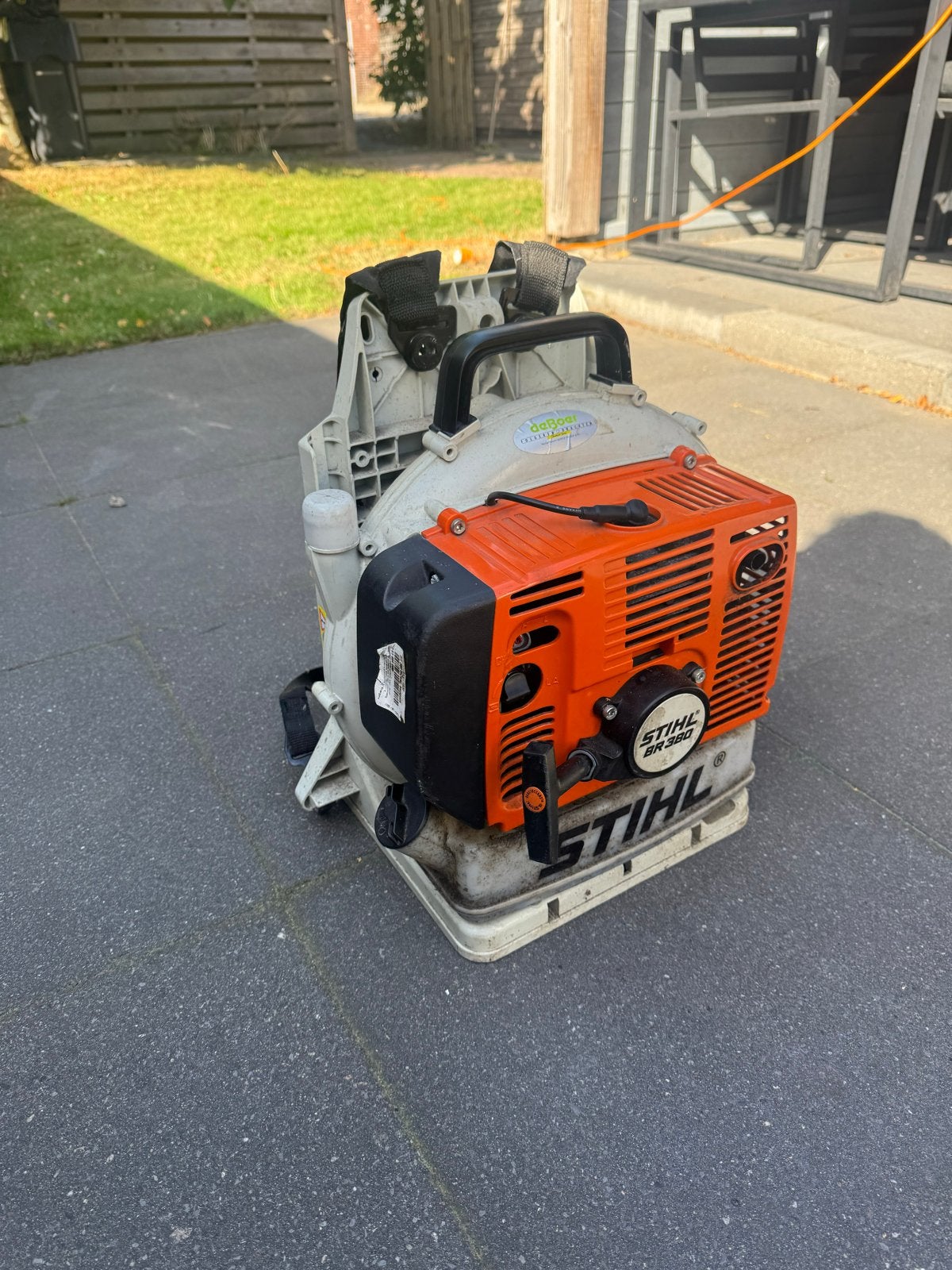 Stihl bladblazer BR380, Ophalen, Gebruikt, Benzine