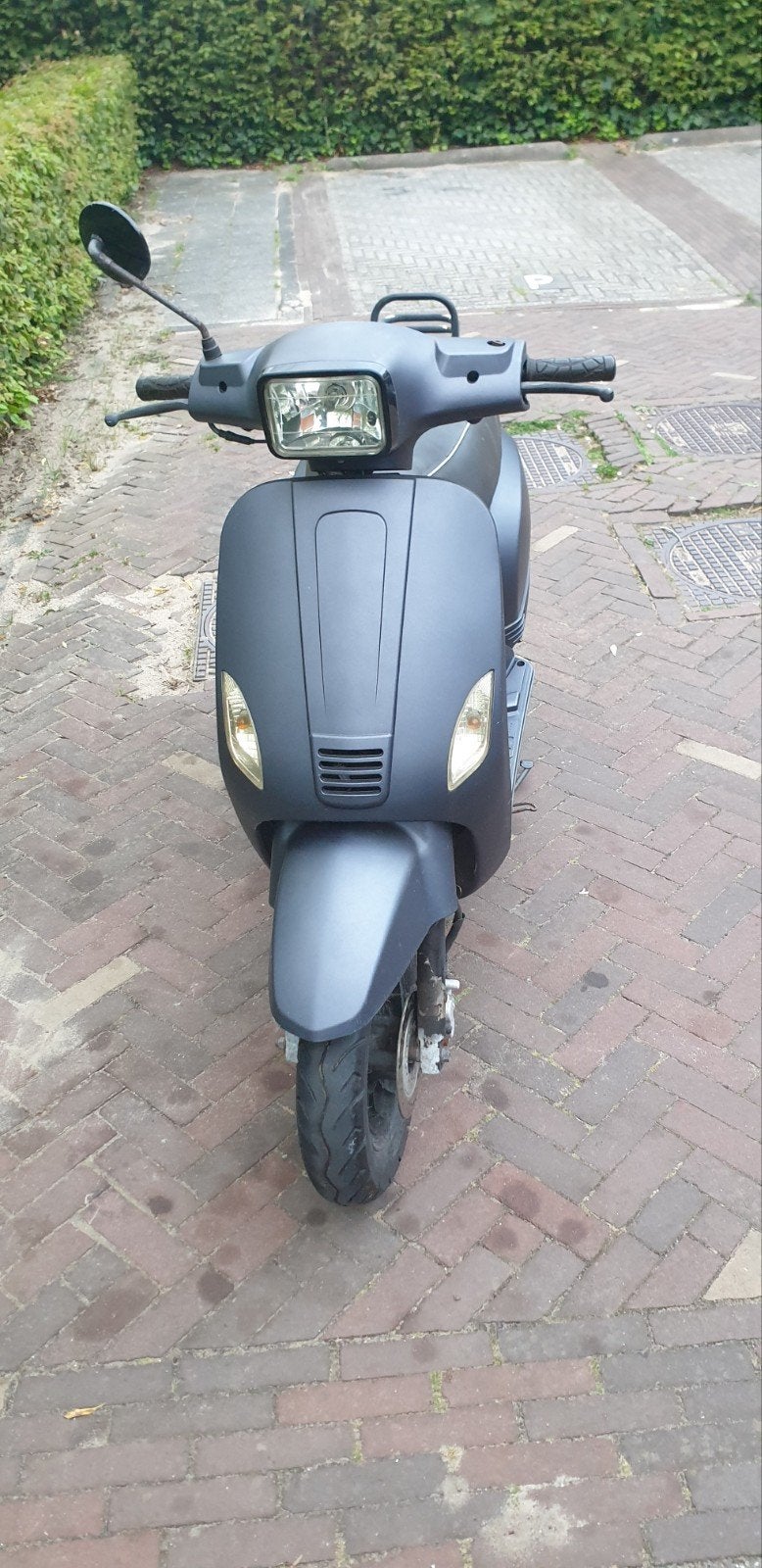 iva agm vx50 vespa look  scooter voor de hobb, Fietsen en Brommers, Snorfietsen en Snorscooters, Ophalen, Gebruikt, Benzine, Overige merken