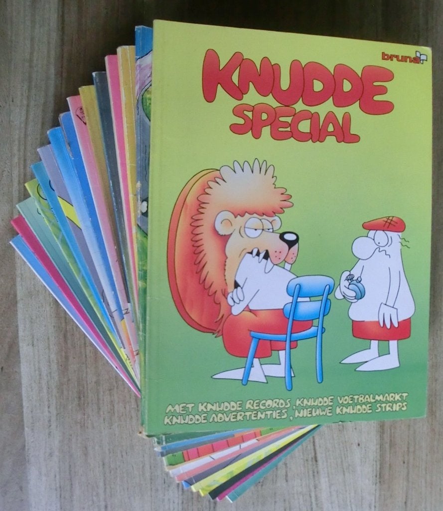 16 stripboeken getekend door Toon van Driel, Meerdere stripboeken, Ophalen of Verzenden, Gelezen