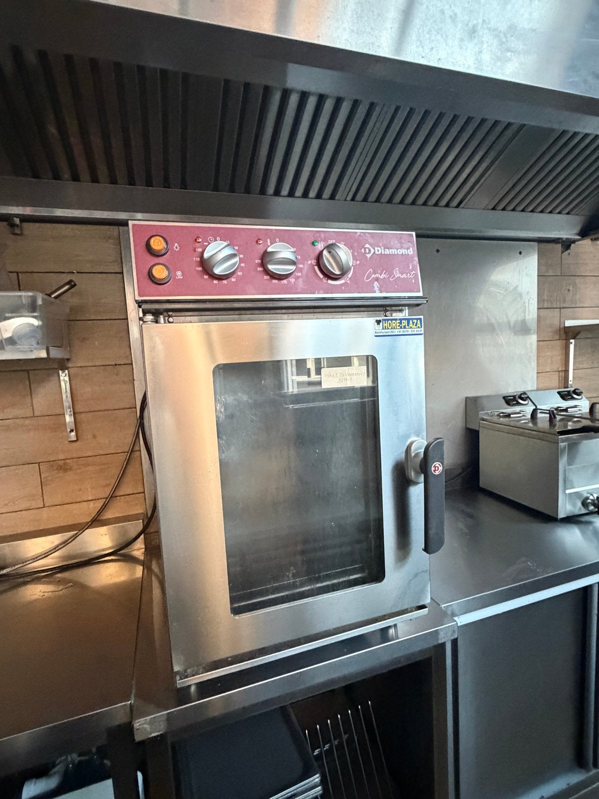 Diamond Combi Smart Hetelucht Stoomoven 7 Niveaus GN Elektri, Ophalen of Verzenden, Gebruikt, Ovens, Magnetrons en Steamers