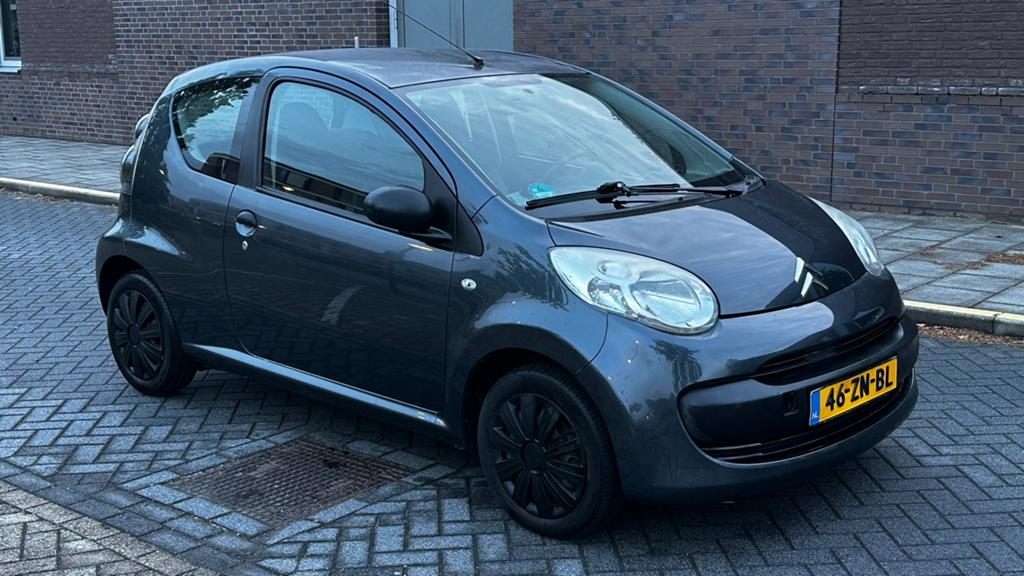 Citroën C1 3-DRS 2008 Grijs- APK 04-2027 - 188.xxx km, Auto's, Voorwielaandrijving, Bluetooth, 4 stoelen, C1
