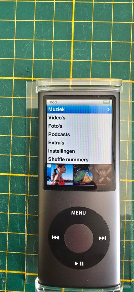 Ipod nano 4e generatie 8GB, Audio, Tv en Foto, Ophalen of Verzenden, Nano