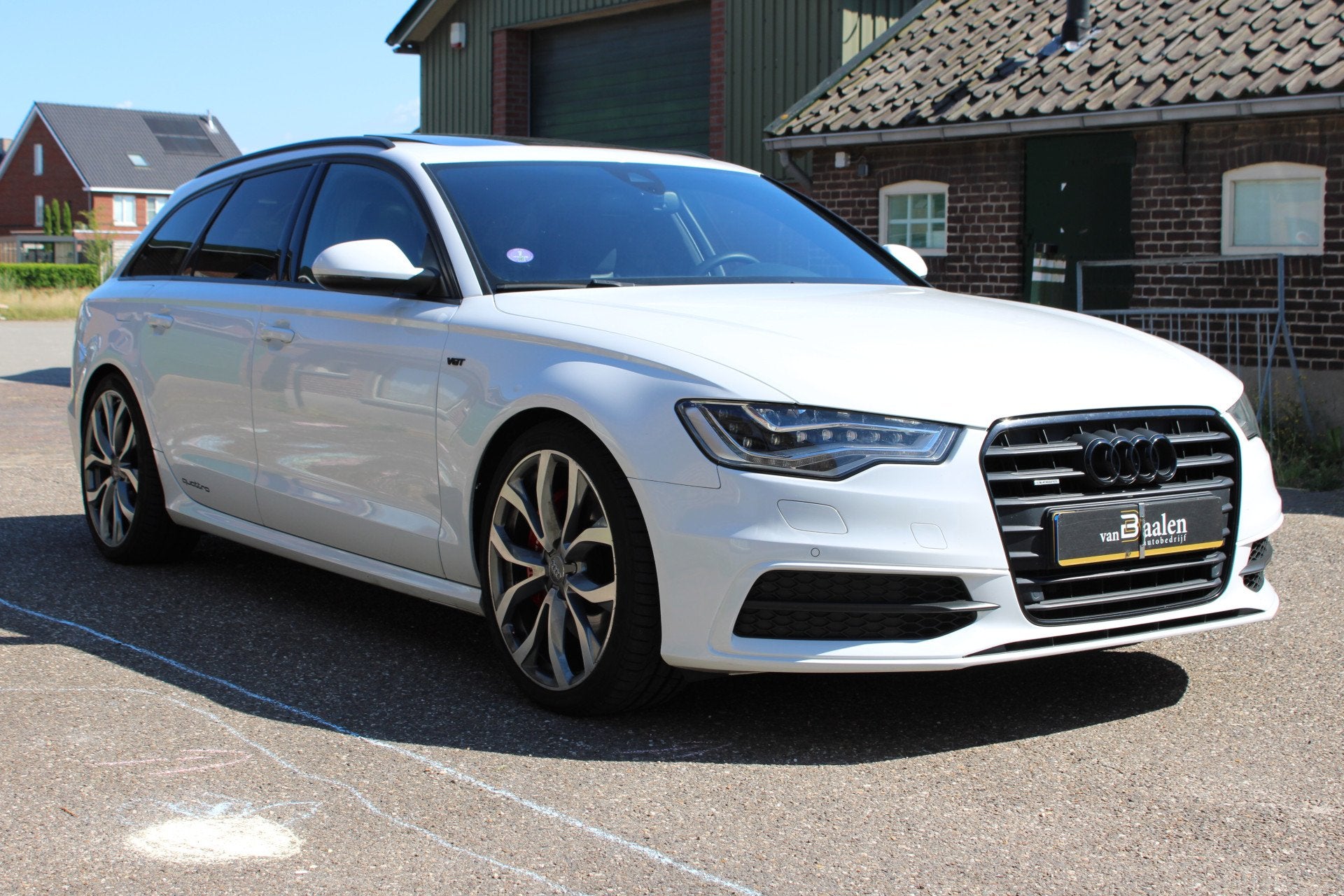 Audi A6 Avant 3.0 TFSI quattro S-Line *VERKOCHT!* (bj 2013), Auto's, Automaat, Euro 5, Gebruikt, Zwart