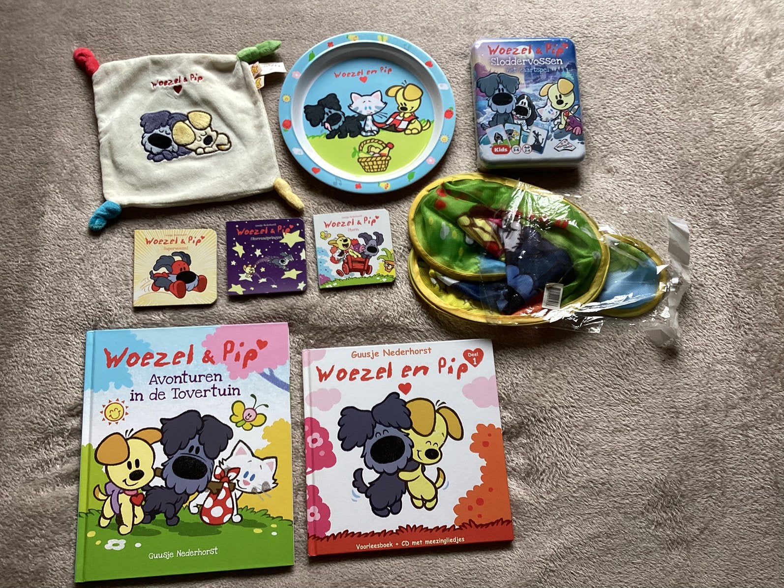 Woezel en Pip spulletjes, Ophalen of Verzenden, Zo goed als nieuw