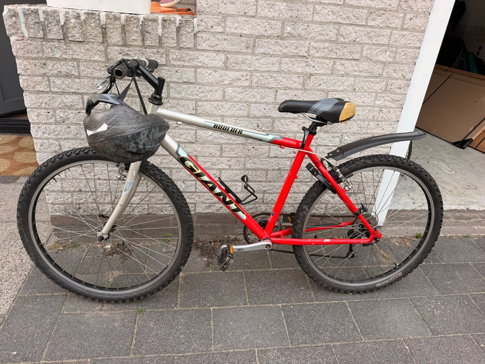 Giant junior mountainbike - 28 inch frame, Ophalen, Gebruikt, 45 tot 49 cm, Giant