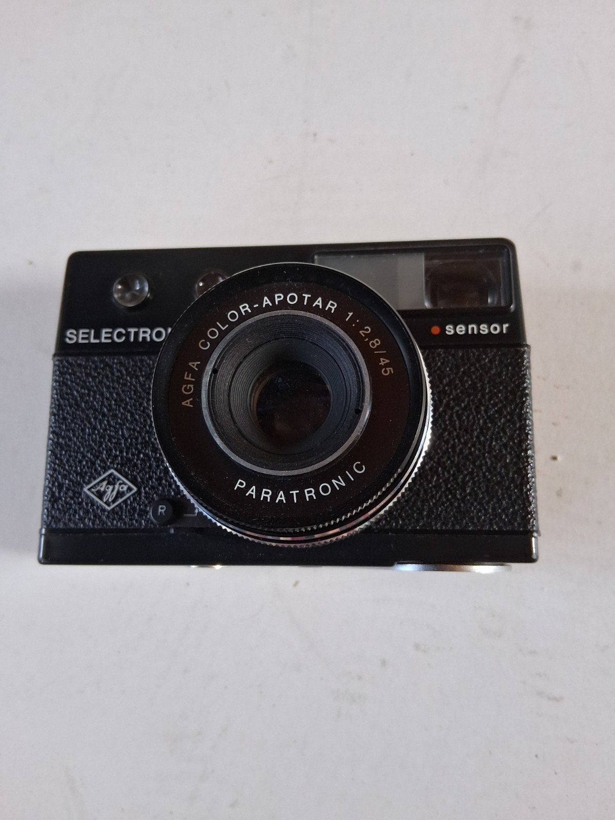 Agfa Selectronic Sensor Compact Camera, Ophalen of Verzenden, Gebruikt, Compact, Overige Merken