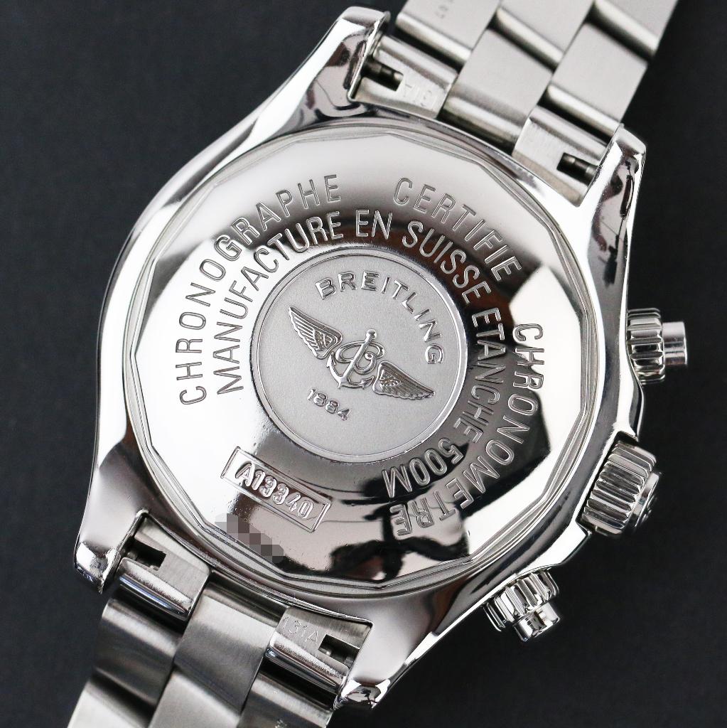 Breitling Superocean Chronograph II 42 (Zeer goed/ 2007), Staal, Staal, Breitling, Polshorloge