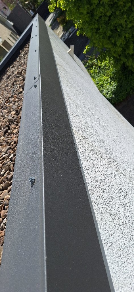 nieuwe daktrim antraciet 24 Meter, Ophalen, Overige kleuren, Overige typen, Nieuw