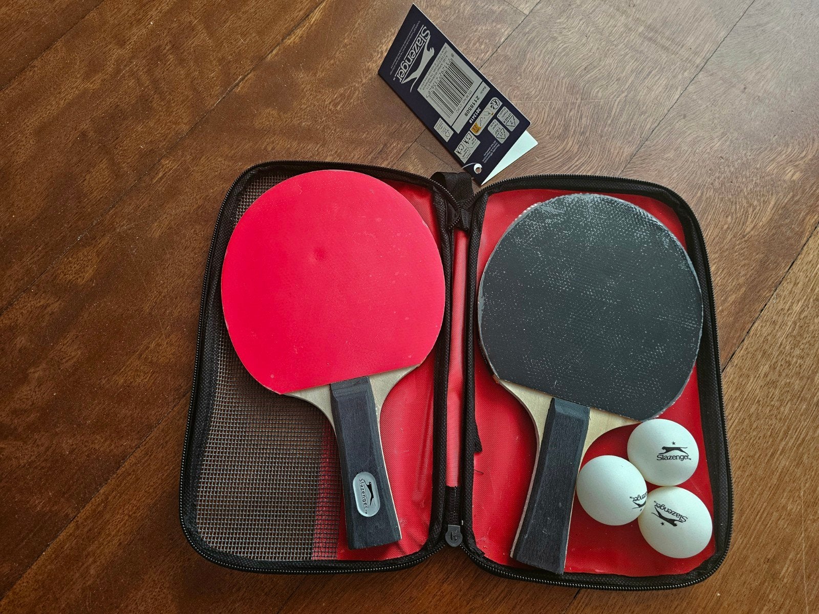 *NIEUW * Slazenger tafeltennis setje, Sport en Fitness, Tafeltennis, Ophalen of Verzenden, Nieuw, Net, Batje(s) of Balletje(s)