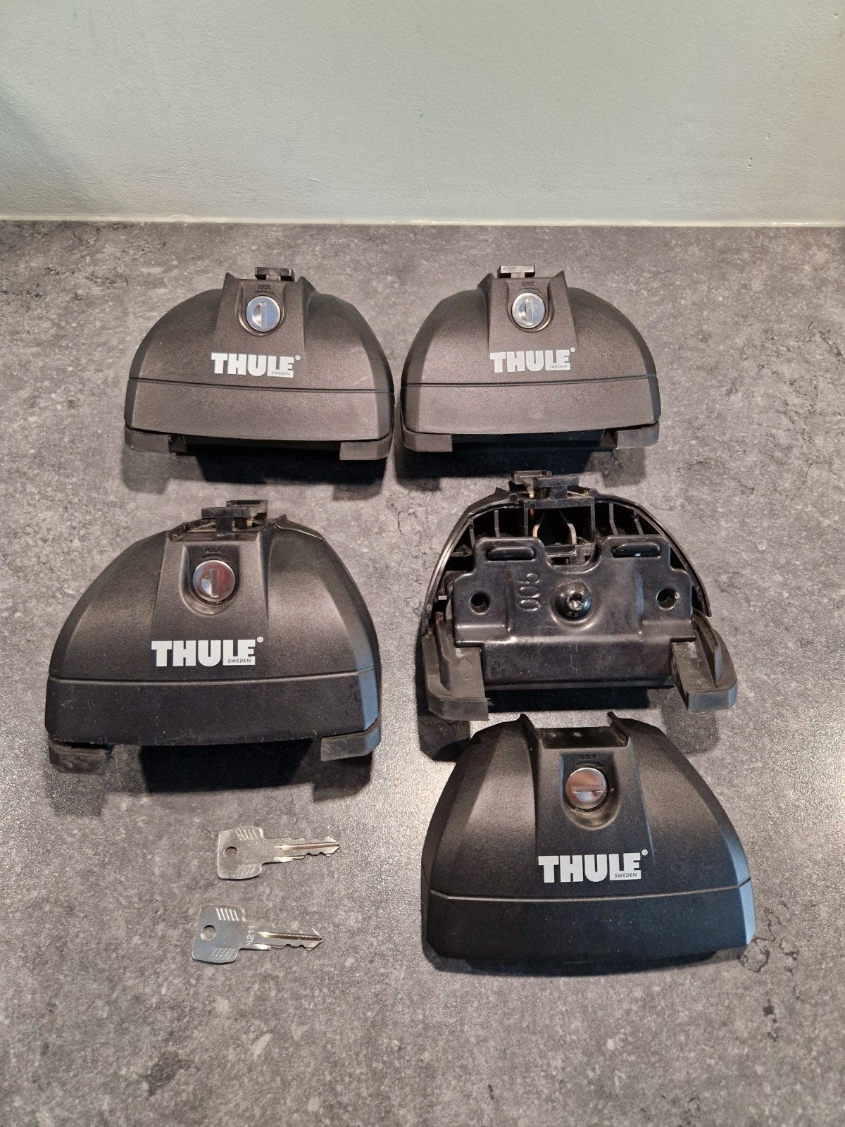 Thule Rapid System 753 en Kit 4023, Ophalen, Zo goed als nieuw