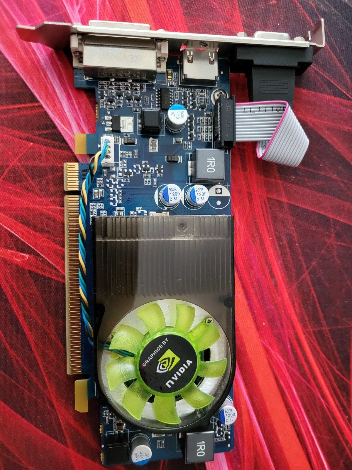 Nvidia GeForce GT220 1GB DDR2 Videokaart, Computers en Software, Videokaarten, Gebruikt, PCI-Express 2, HDMI, Ophalen of Verzenden