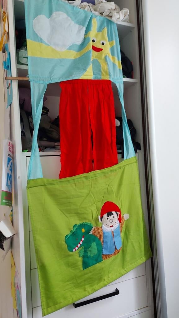 Poppenkast met poppen, Ophalen, Jongen of Meisje