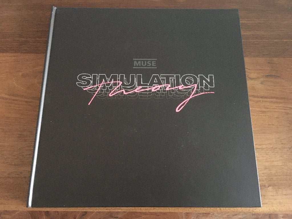 2Cd+2LP Box Muse Simulation Theory TRANSPARENT Vinyl ZGAN, Cd's en Dvd's, Cd's | Rock, Zo goed als nieuw, Progressive, Ophalen of Verzenden