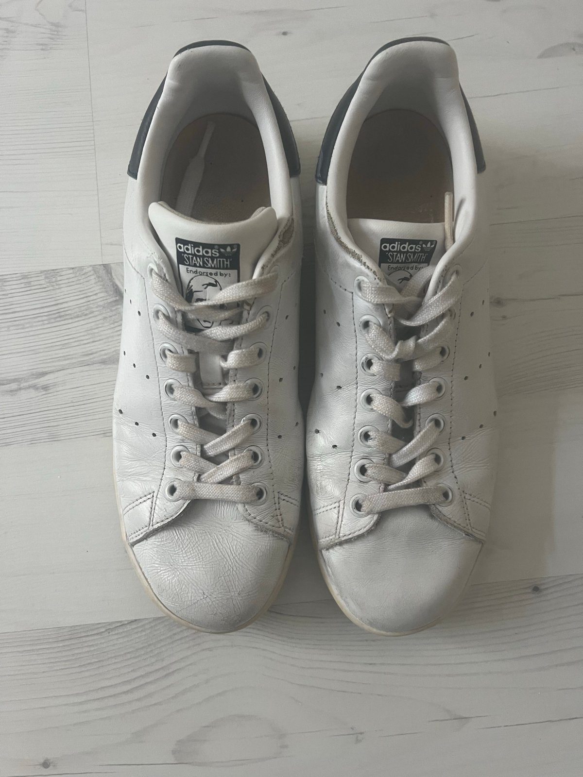 Adidas Stan Smith sneakers - Maat 40, Ophalen of Verzenden, Gedragen, Wit, Sneakers of Gympen