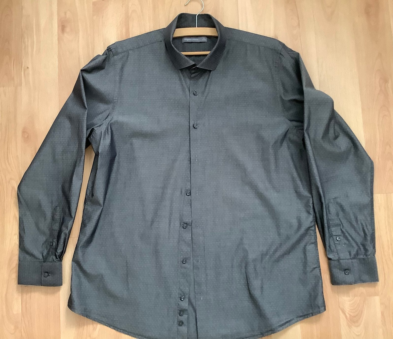 Angelo Litrico overhemd Maat XL, Ophalen of Verzenden, Zo goed als nieuw, Grijs, Halswijdte 43/44 (XL)