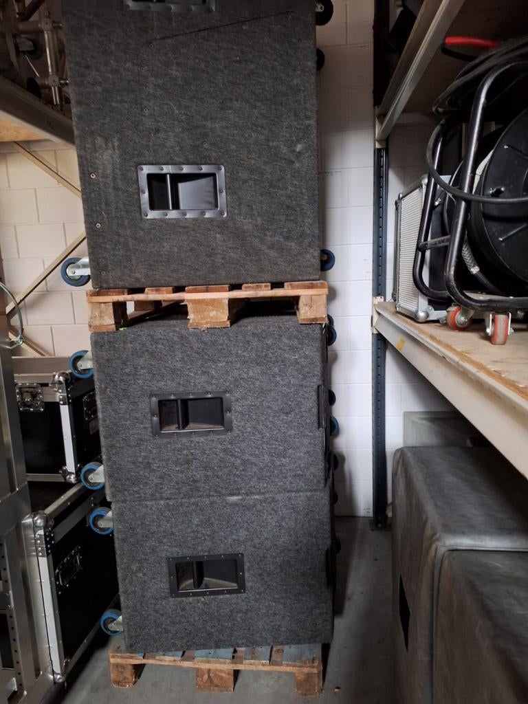 Nexo Alpha geluidssysteem: 2xS2 subs, 2xB15, 2xM8 tops, Audio, Tv en Foto, Luidsprekers, Ophalen, Gebruikt, Overige typen, Overige merken