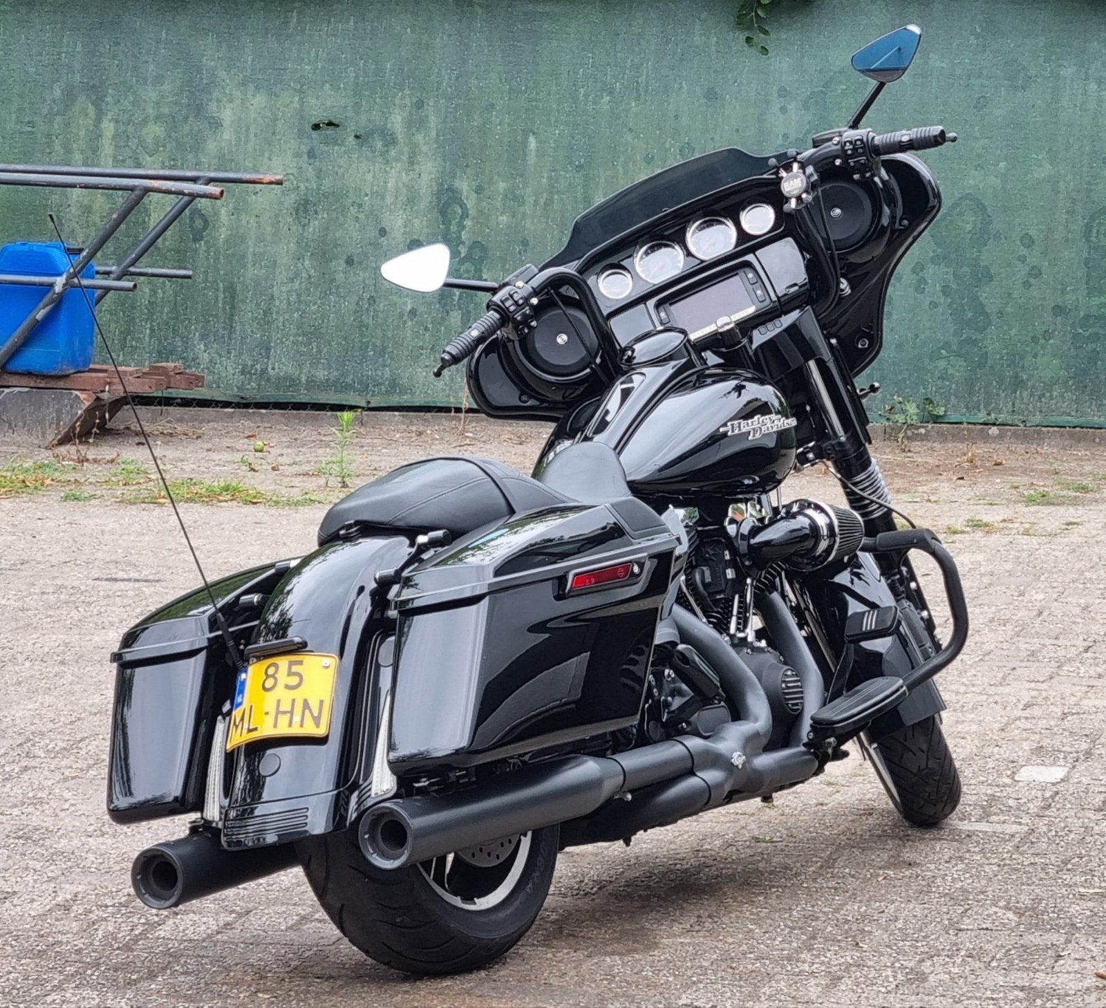 2014 Harley-Davidson FLHX Streetglide, Sportuitlaat, 2 cilinders, 1690 cc, Motorrijbewijs A