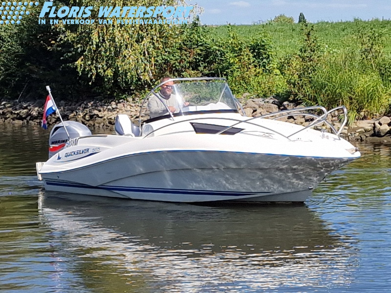 Quicksilver Activ 555, Watersport en Boten, Gebruikt, Binnenboordmotor, Overige materialen, 6 m