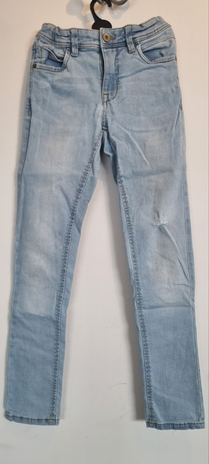 Name It spijkerbroek maat 140, Gebruikt, Ophalen, Broek, Jongen