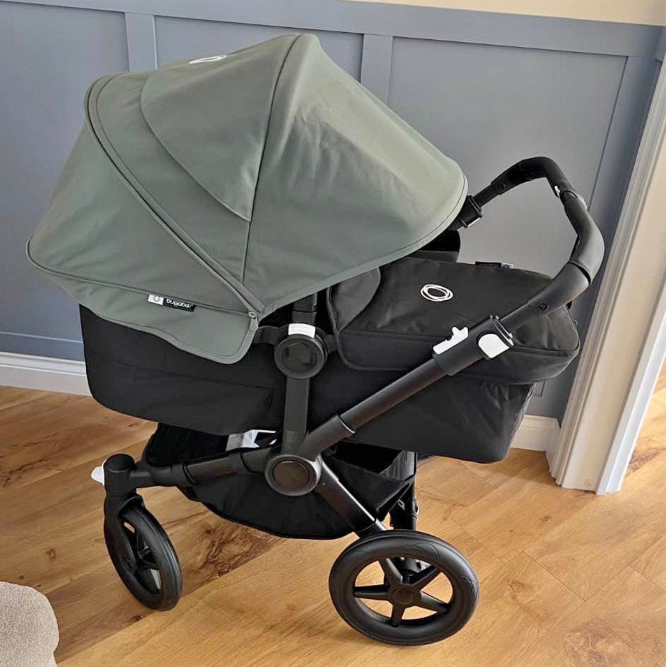 Bugaboo donkey 5 twin, Ophalen, Bugaboo, Zo goed als nieuw, Combiwagen