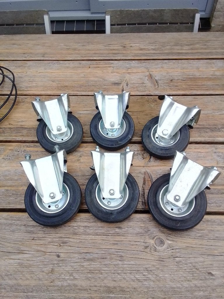 bokwieltjes, Doe-het-zelf en Verbouw, Zwenkwielen, Ophalen of Verzenden, Nieuw