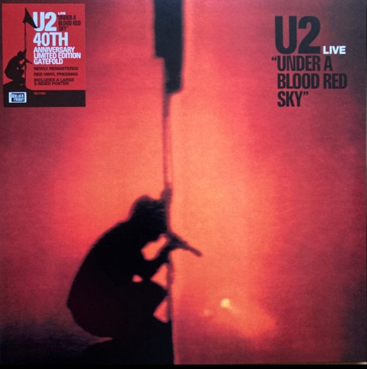 U2 Live "Under a Blood Red Sky" 40th Anniversary Red Vinyl, LP, Rock, Geseald, Ophalen of Verzenden