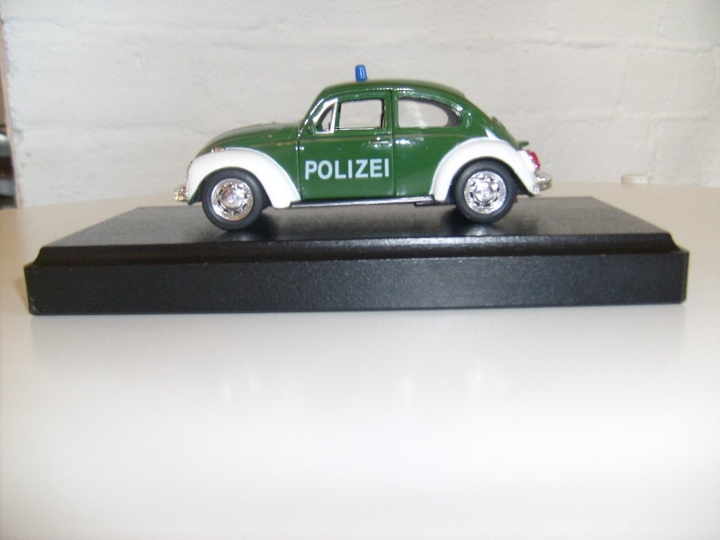 Volkswagen Kever Politie Modelauto - Groen/Wit, Hobby en Vrije tijd, Ophalen of Verzenden, Zo goed als nieuw, Auto, Overige merken