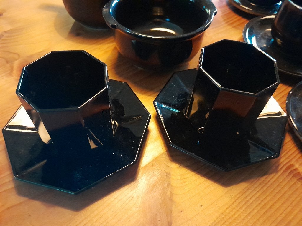 servies zwart, Ophalen, Gebruikt, Overige merken, Overige stijlen