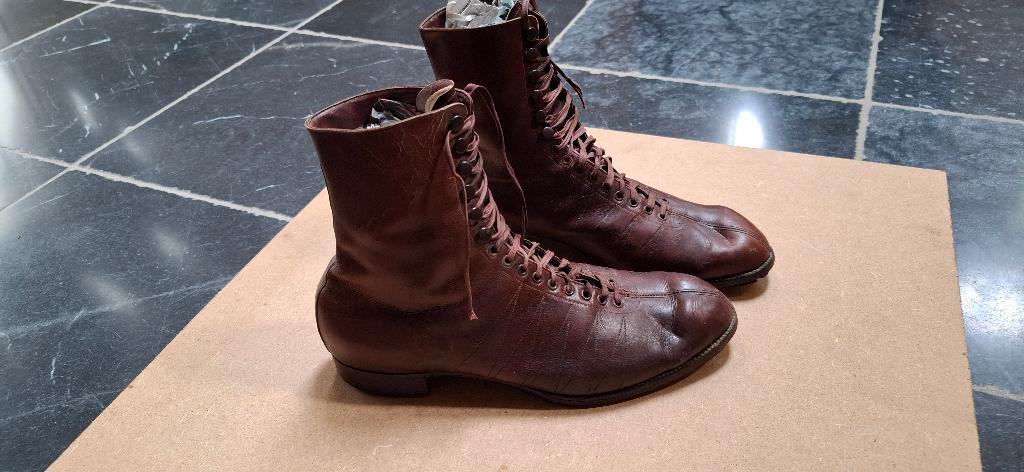 Vintage laarzen bruin, Ophalen of Verzenden