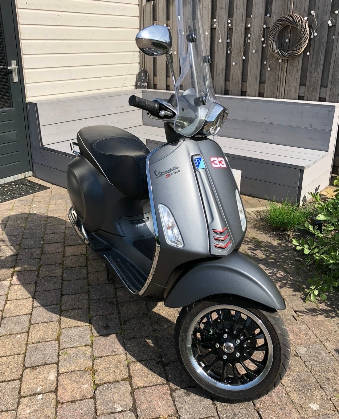 Vespa Sprint 2015 - ZGAN, lage km-stand 2000km, Ophalen, Zo goed als nieuw, Maximaal 45 km/u, Overige modellen