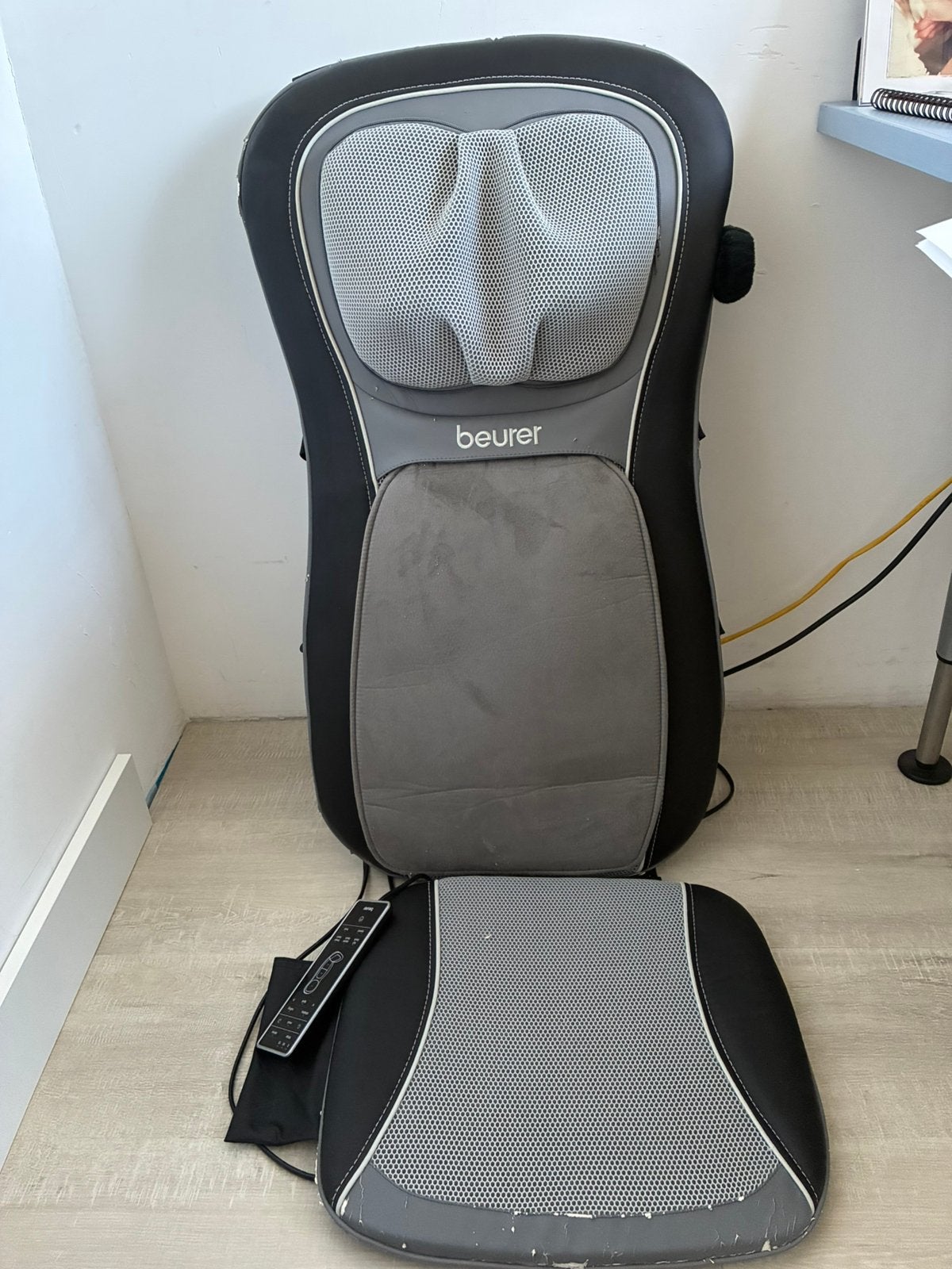 Beurer back en neck massage chair support, Ophalen of Verzenden, Gebruikt, Apparaat
