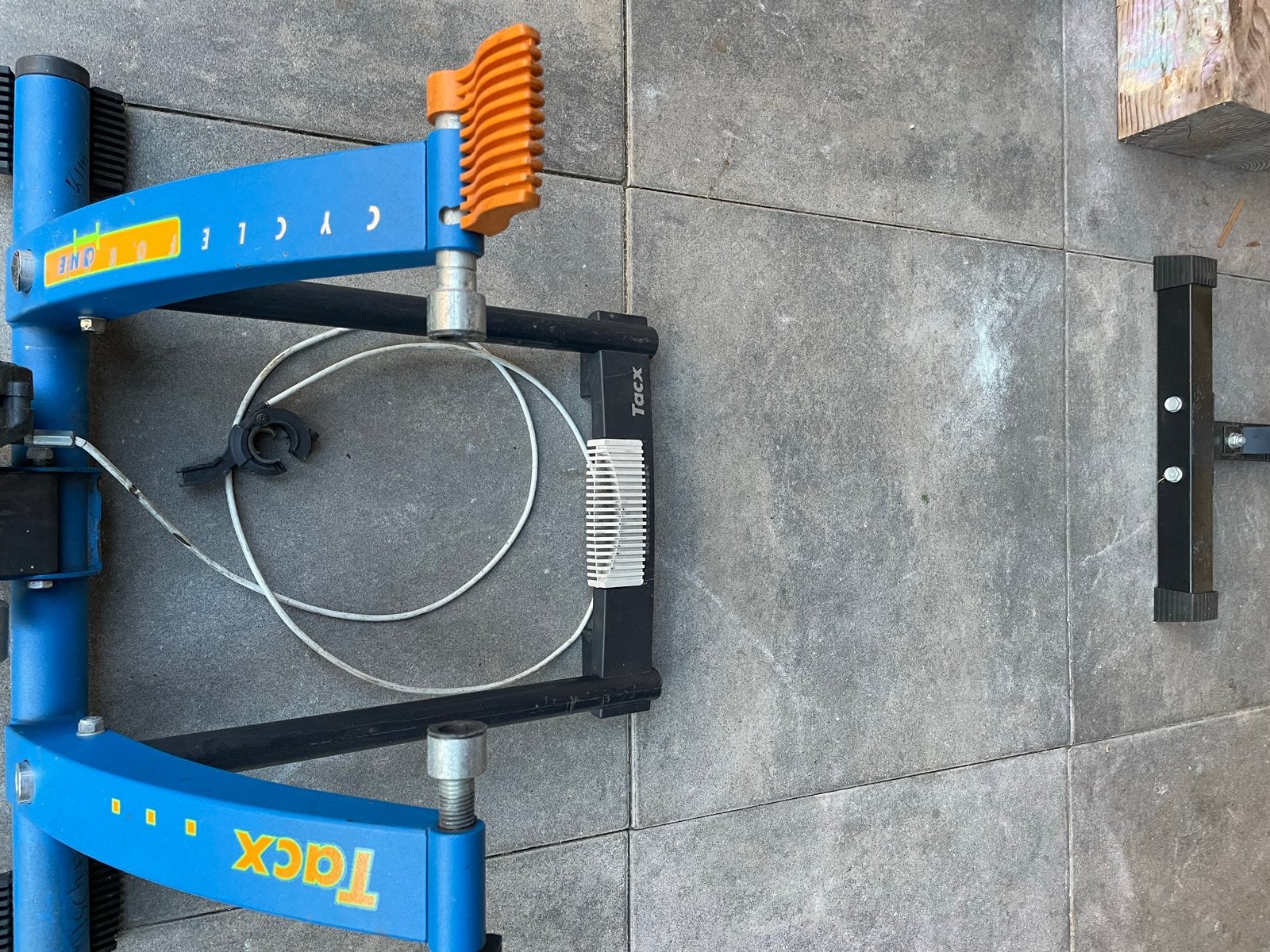 Tacx Cycleforce One fietstrainer, Gebruikt, Overige typen, Staal, Ophalen of Verzenden