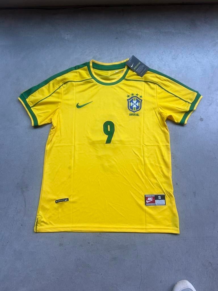 Brazilië 1998 Uitshirt – Ronaldo R9, Ophalen of Verzenden, Nieuw, Shirt
