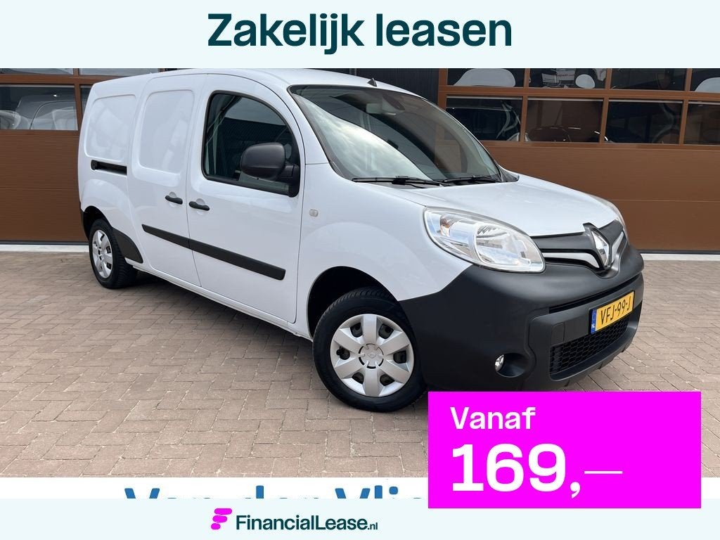 Renault Kangoo 1.5 Blue dCi 115pk E6 Maxi BPM Vrij! Lease, 745 kg, Euro 6, 4 cilinders, Renault