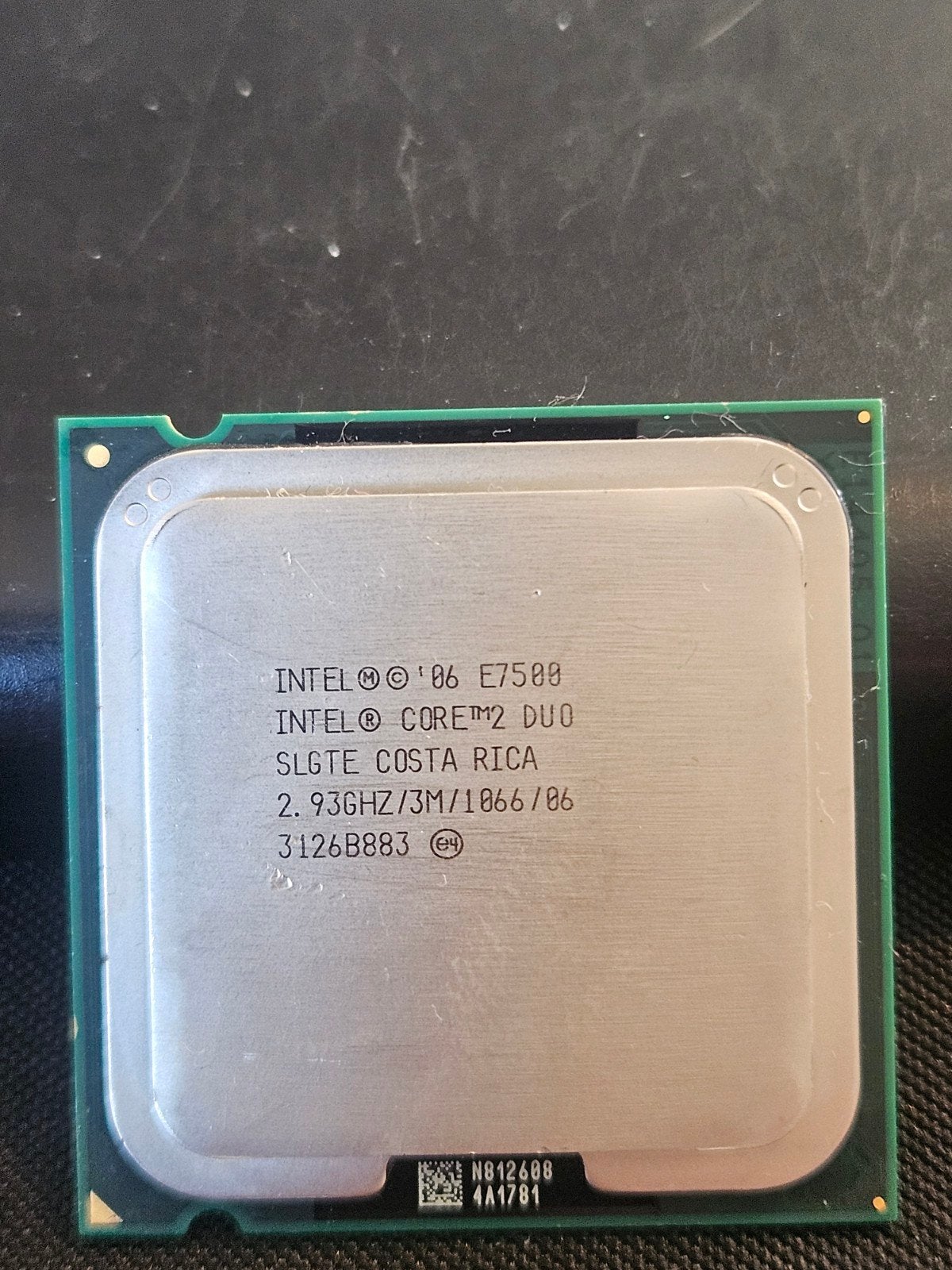 Intel Core 2 Duo E7500 2.93GHz Processor, LGA775, Intel Core 2 Duo E7500, Gebruikt, 2-core