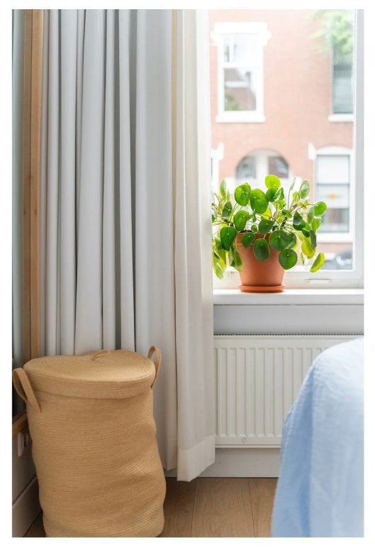 Set Maatwerk Gordijnen – 3m Hoog (Verduisterend + Vitrage)