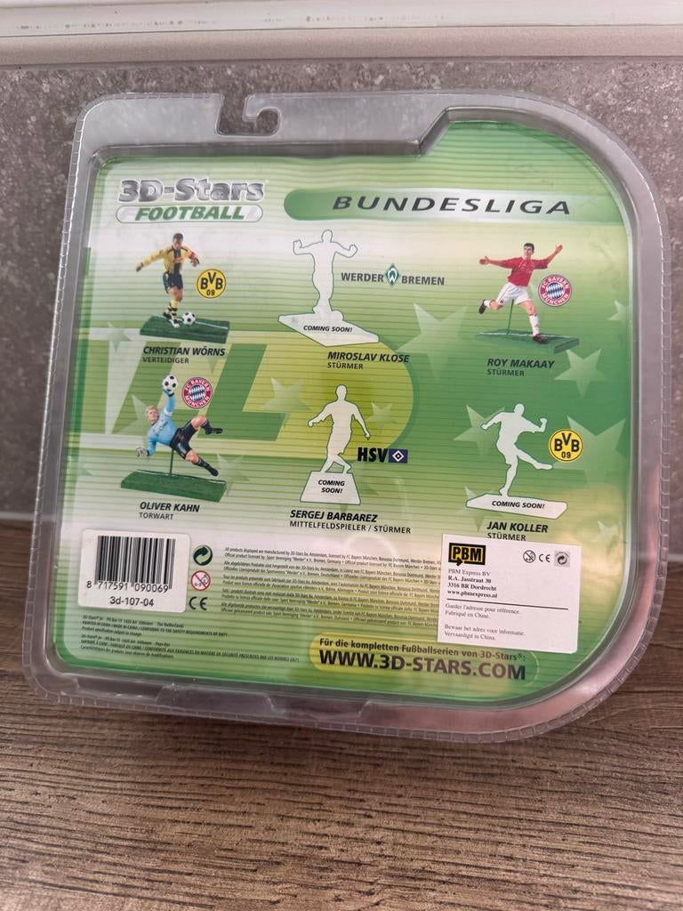 Roy Makaay Bayern München 3D-Stars Voetbalfiguur Nieuw, Verzamelen, Ophalen of Verzenden, Nieuw