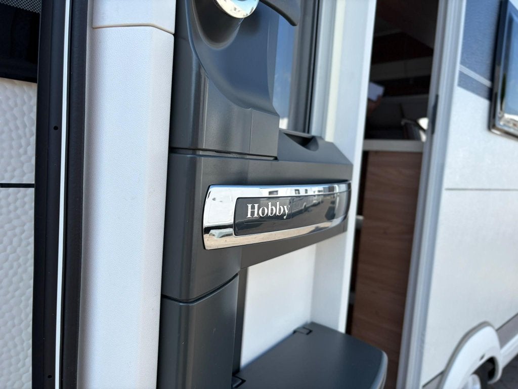 Hobby De Luxe 455 UF 1500 KG as,mover, Caravans en Kamperen, Rondzit, Hobby, Bedrijf, 4 tot 5 meter